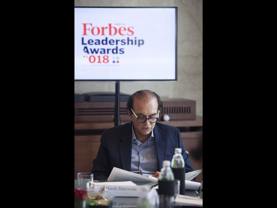 Harsh Mariwala, chairman of Marico Ltd, heads the FILA 2018 jury meeting                            