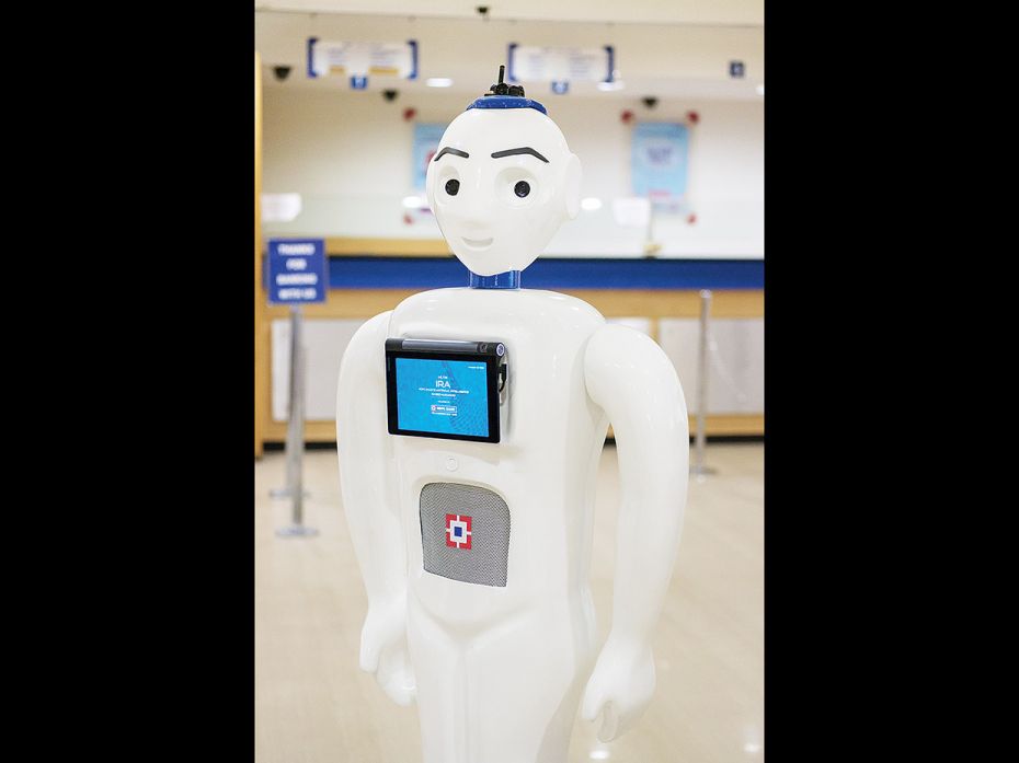 Ira, Robot assistantCurrently deployed at HDFC Bank’s Koramangala branch in Bengaluru,  I