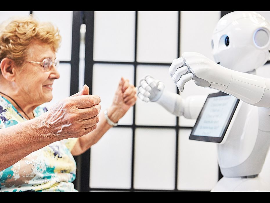 Pepper, a social machineAt the French National Institute of Health and Medical Research (Inserm), co