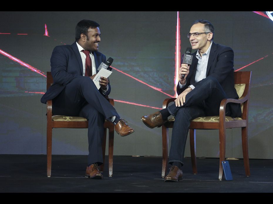 Forbes India Special Correspondent Manu Balachandran in conversation with Deep Kalra, chairman and G