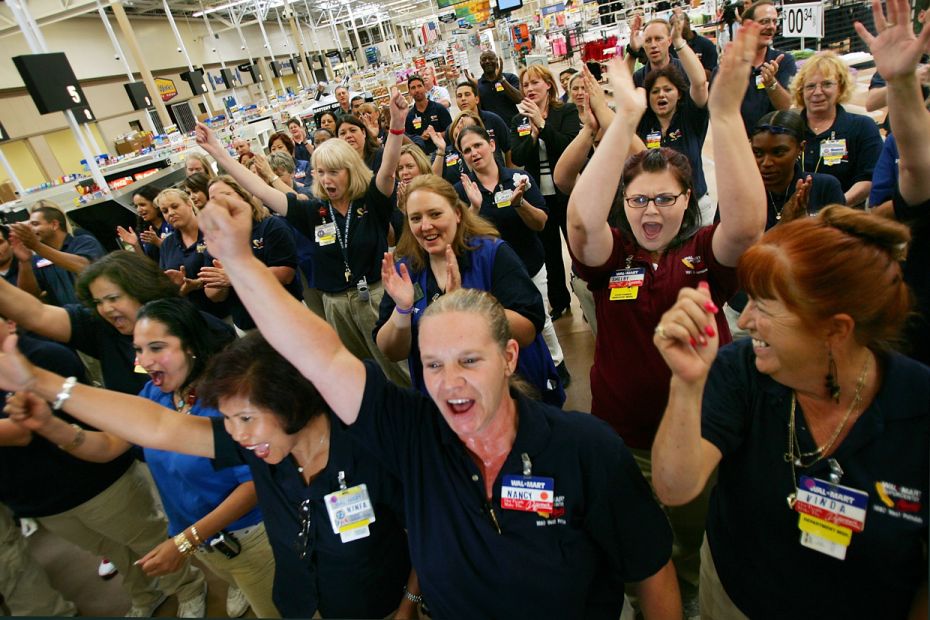 Today, Walmart is the largest employer in the world, with the estimated number of employees being cl