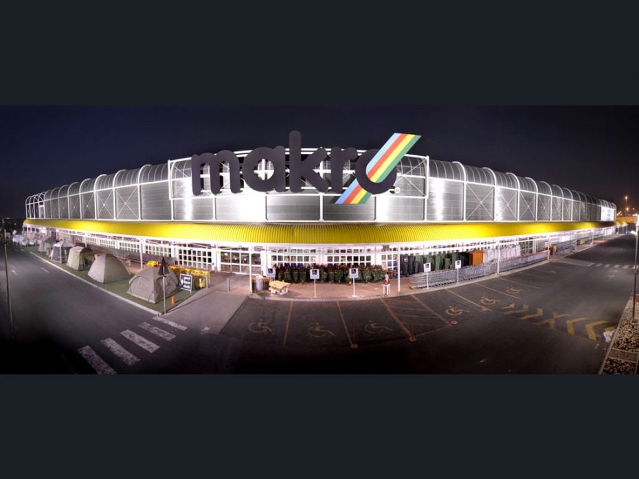 Makro, part of the Massmart brand in South Africa, trades in food, general merchandise and liquor wi