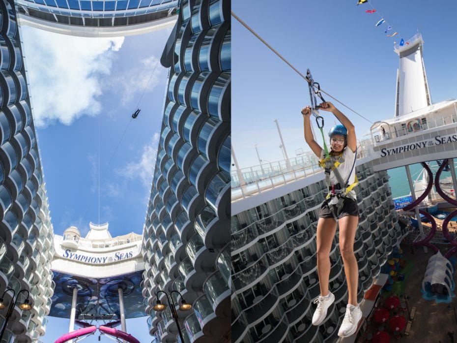 Brace yourself for a spine-tingling rush as you whizz across the Boardwalk, suspended on the zip-lin