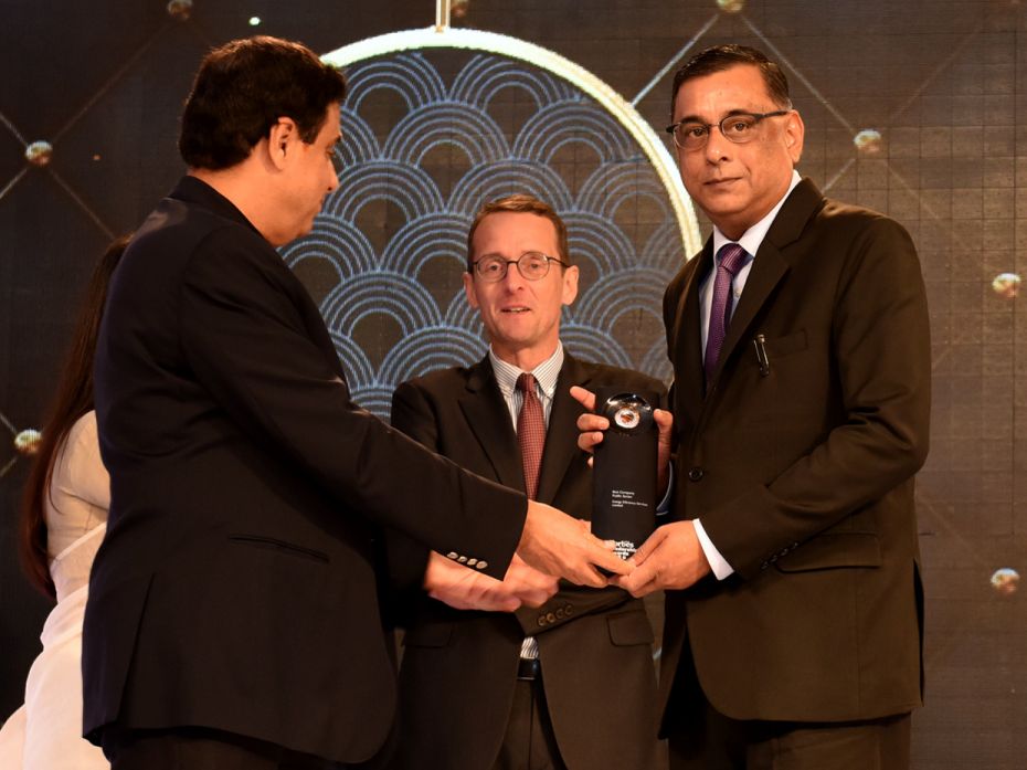 Saurabh Kumar, MD, Energy Efficiency Services Limited, is the winner in the Best Company (Public Sec