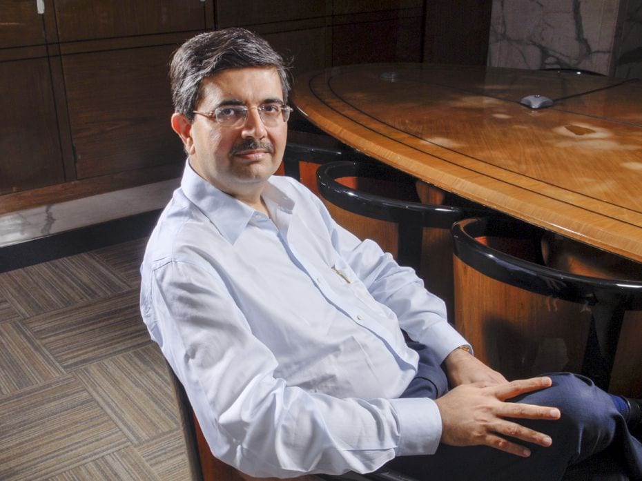 12. Uday KotakAge: 59Net Worth: $10.8 billionKotak Mahindra Bank                                    