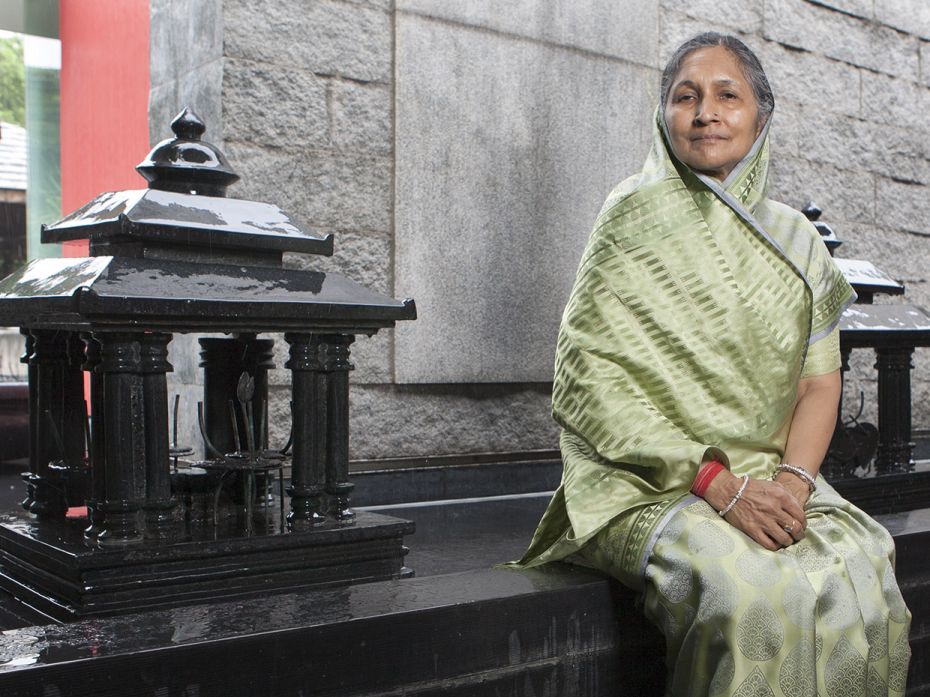 14. Savitri JindalAge: 68Net Worth: $8.35 billion O.P. Jindal Group                                 