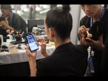 PHOTOS: Waiting in the wings—a peek backstage at LFW