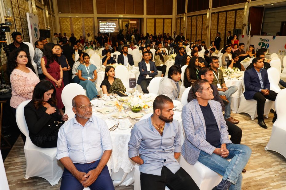 Guests at the Forbes India 30 Under 30 soirée, held at the Four Seasons Worli on Aug 2, 