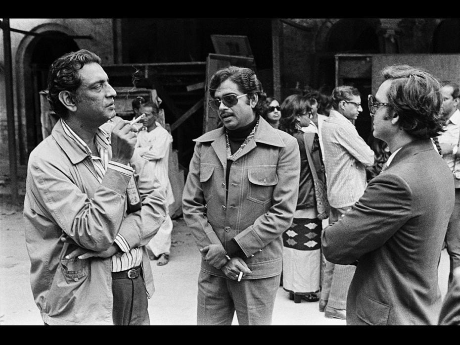 A still from the day filmmaker Satyajit Ray kept Bollywood star Shatrughan Sinha waiting off  h