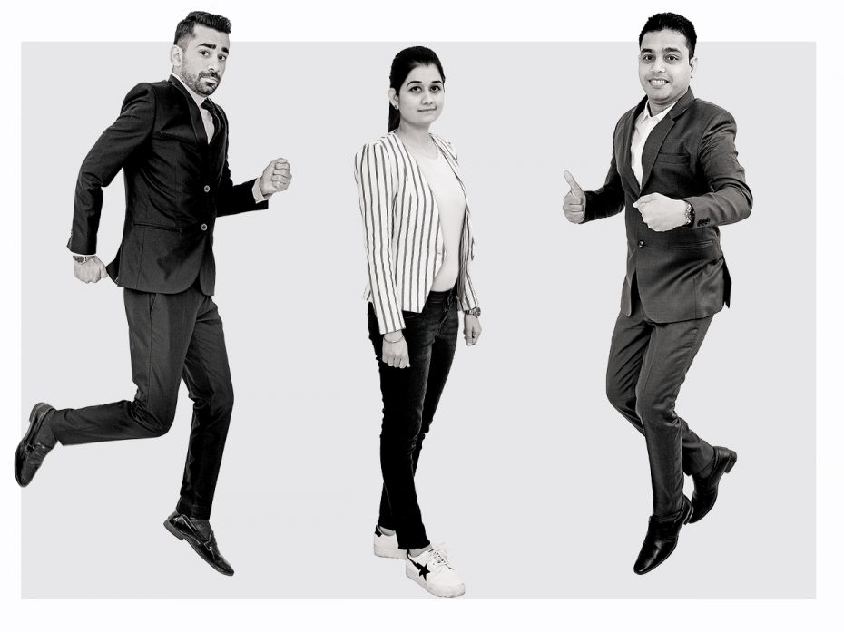 Prateek Malhotra, Ritu Malhotra, Pratik Harde, Co-founders, Eventuate Innovation. Eventuate Innovati