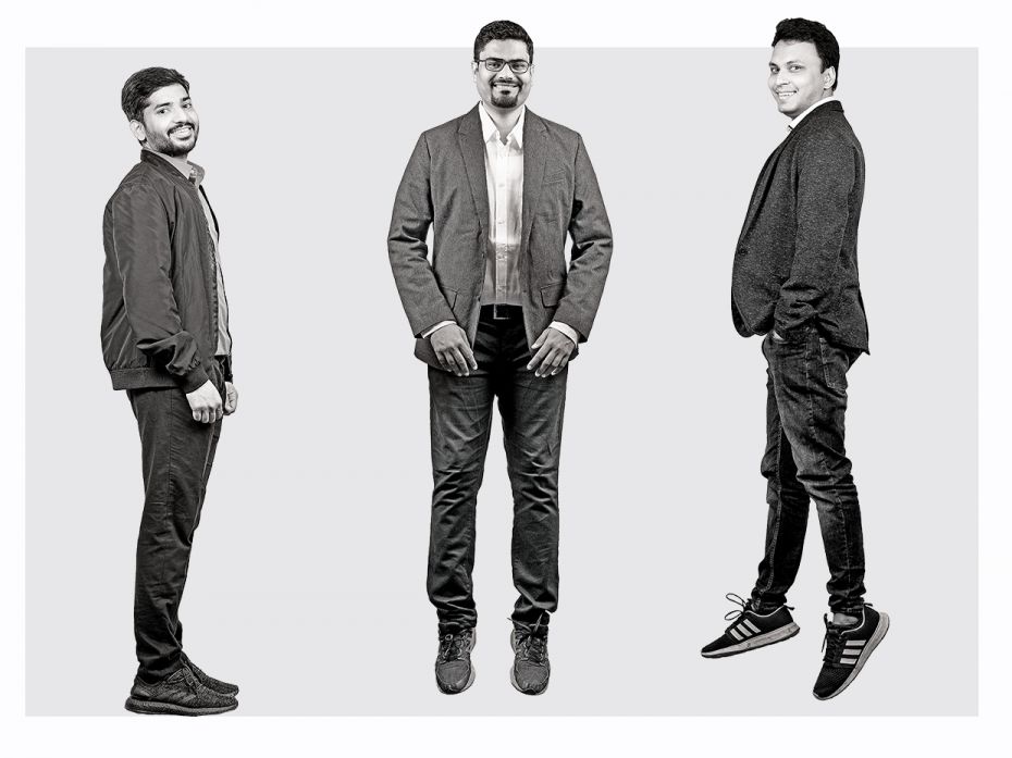 Vikas Chaudhary, Uttam Digga and Pranav Goel, Co-founders, Resfeber Labs & Porter. This online l