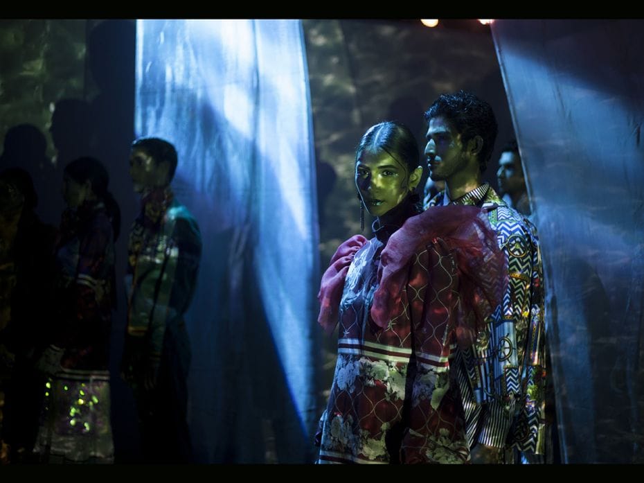 Inspired by the Rig Veda, 'Aquesthetic' by Ajay Kumar Singh, for his label ‘Ajay Kumar