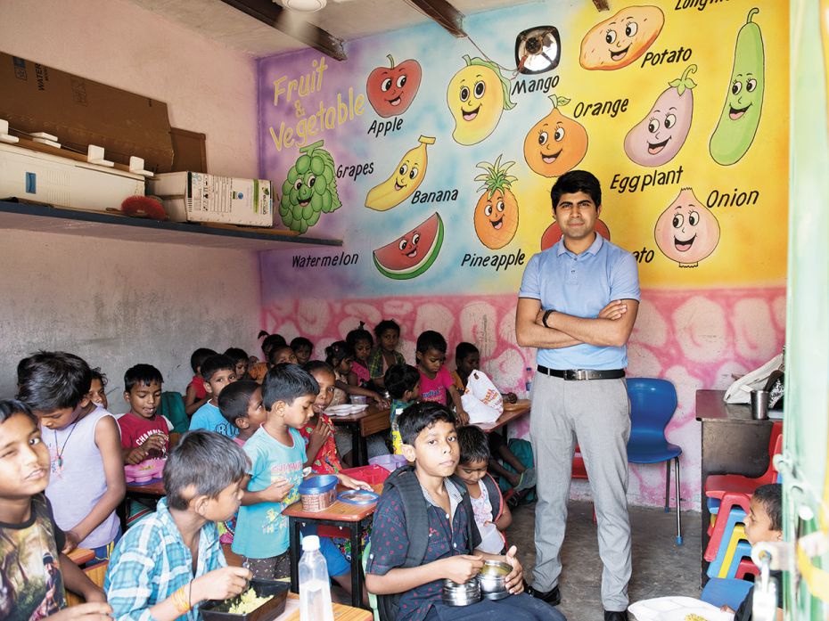 Ankit Kawatra, 27The Delhi-based founder of Feeding India works with an army of 20,000 volunteers (H