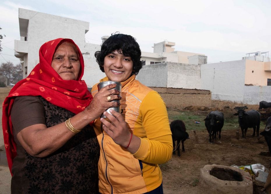 Wrestling A glassful of fresh buffalo milk and the love of a grandmother are at the heart of wrestle