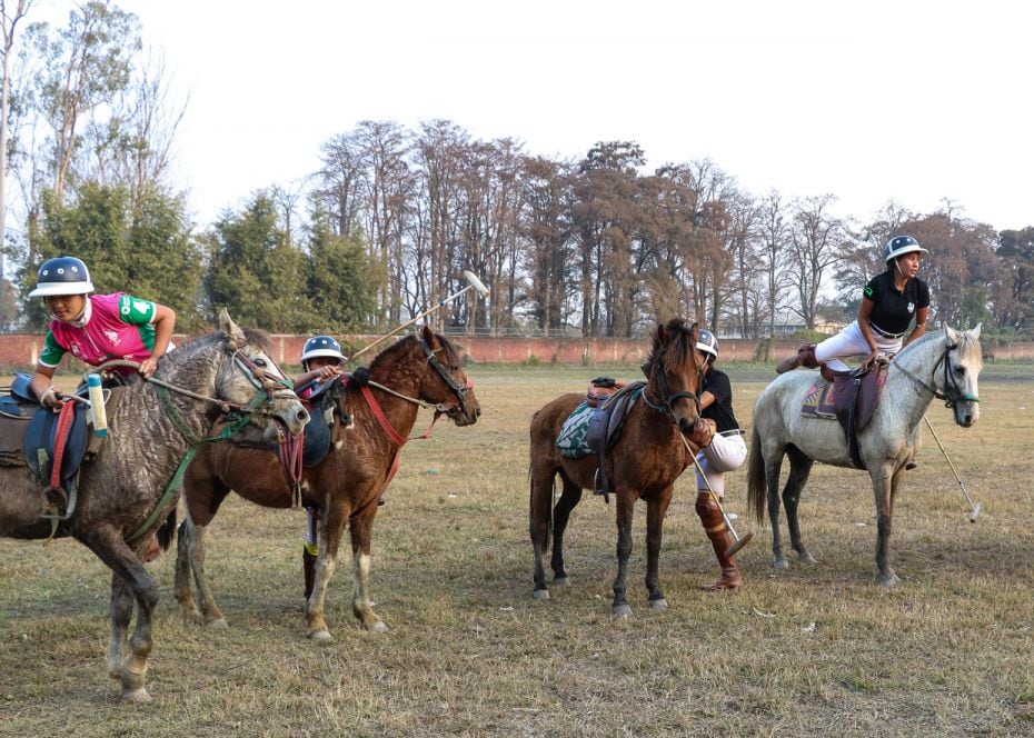 PoloIn February, young women lined up at the All Manipur Polo Association ground in Iroisemba, Manip