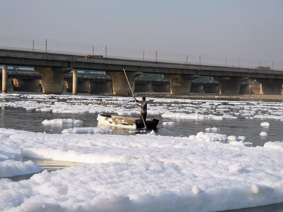 River RavagedUnchecked growth of factories and illegal spill of their chemical affluents have turned