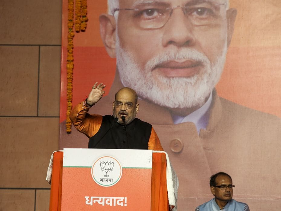 Amit Shah lauded PM Modi as the ‘Mahanayak’ of BJP’s victory for nationalism and t