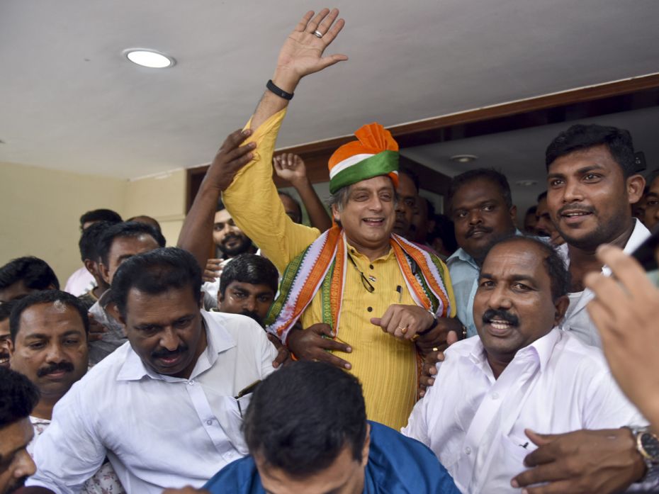 Shashi Tharoor who won the elections from the Thiruvananthapuram constituency for the third time in 