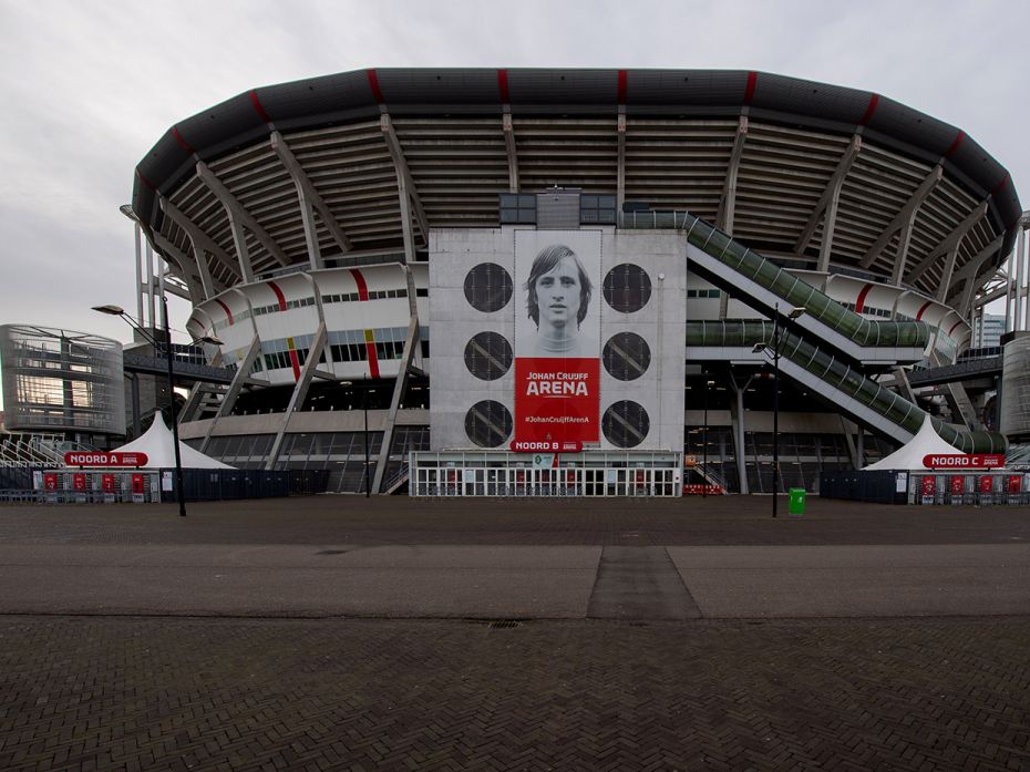 AMSTERDAM, NETHERLANDS: Surroundings at the Johan Cruijff Arena stadium and De Toekomst training gro