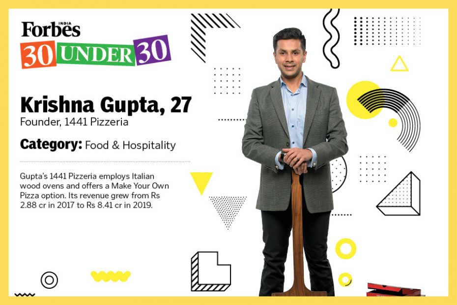 Krishna Gupta Founder, 1441 Pizzeria
Click to view the full list