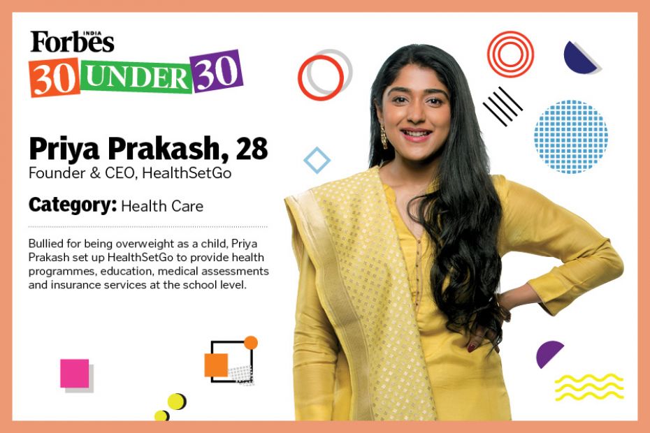 Priya PrakashFounder and CEO, HealthSetGo
Click to view the full list