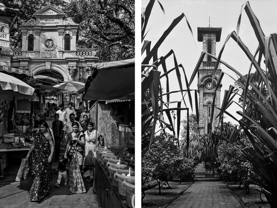 Prince's Triumphal Arch, Mahalaxmi ; Sassoon Clock Tower, Jijamata Udyan 