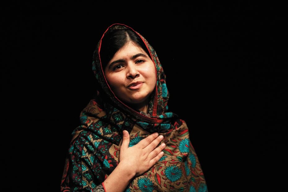 2014Malala Yousafzai became the youngest ever recipient of a Nobel Prize. The Pakistani activist won