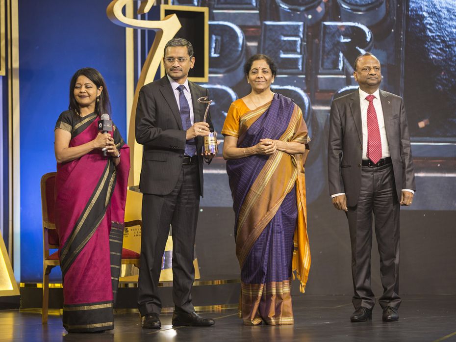 The Outstanding Business Leader of the Year was Rajesh Gopinath, CEO & MD of Tata Consultancy Se