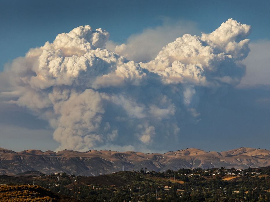 LAKE HUGHES, CA - AUGUST 12: A fast-moving brush fire blacked 400 acres in an hour in the Lake Hughe