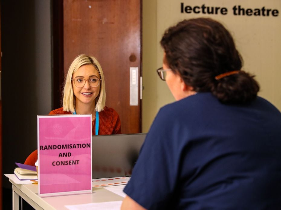 AprilRegistered nurse Heather Hoppe was one among the 2,000 frontline staff from the Fiona Stanley H