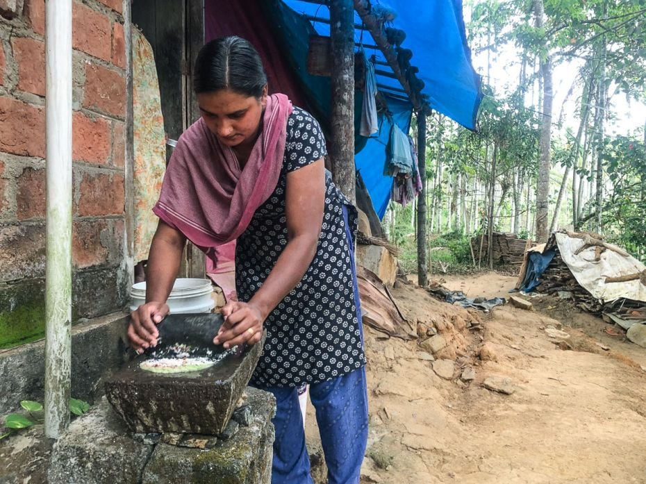 For the 40-year-old housewife Shrijamol from Kaniyambetta, Wayanad, it is an everyday struggle manag