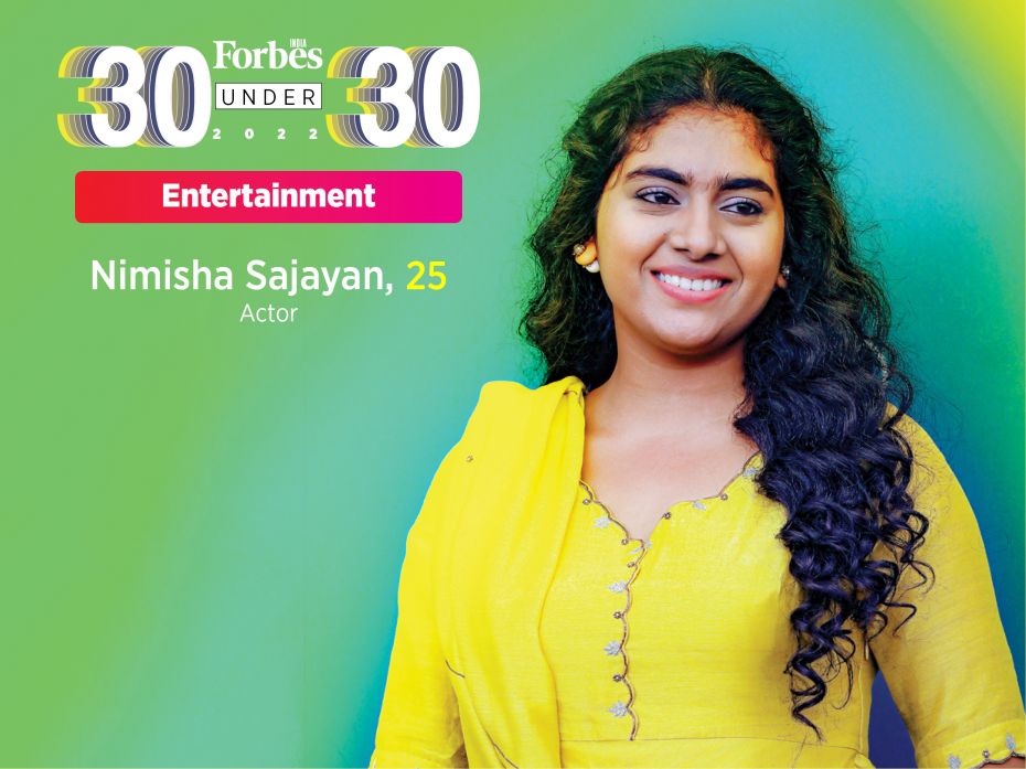 In 5 years, Nimisha Sajayan  (25) has worked with several reputed filmmakers, and has delivered four