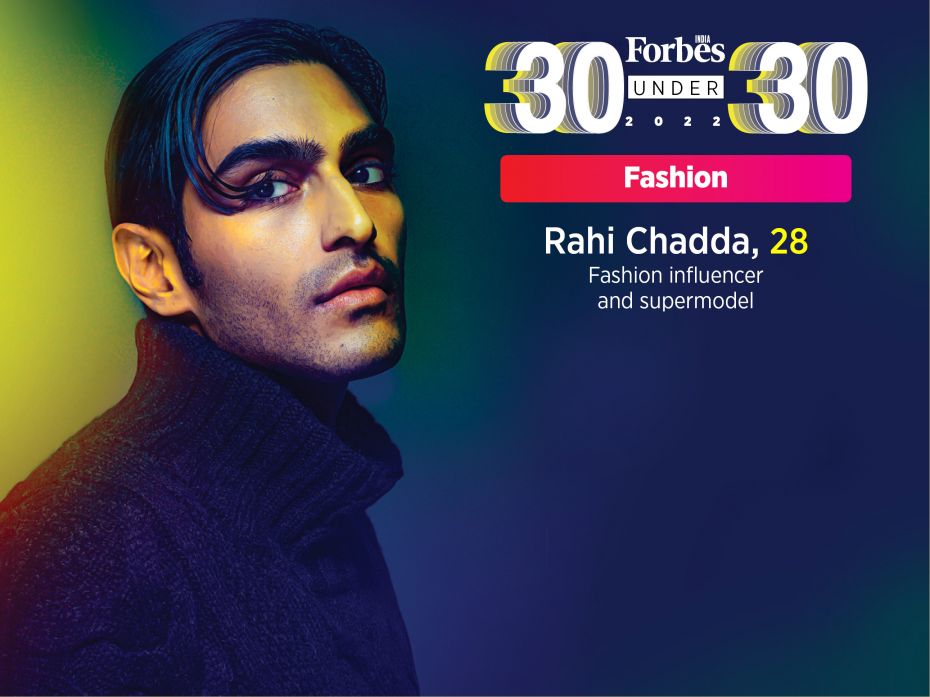 Lawyer turned fashion influencer and supermodel Rahi Chadda (28) was the first brown male ambassador