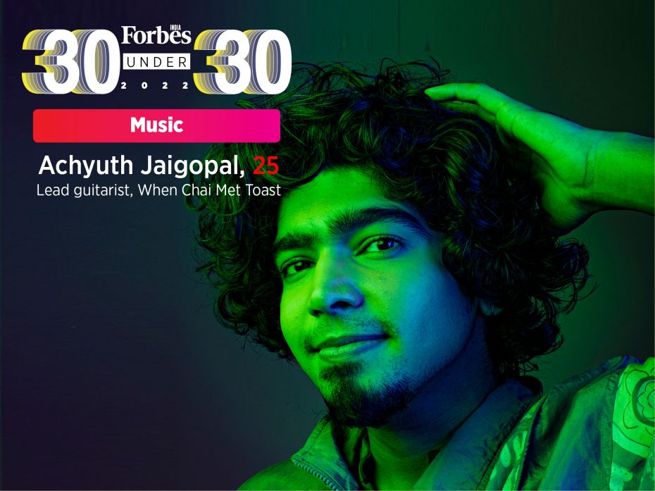 Achyuth Jaigopal is the lead guitarist of When Chai Met Toast which is known to evoke deep emotions 