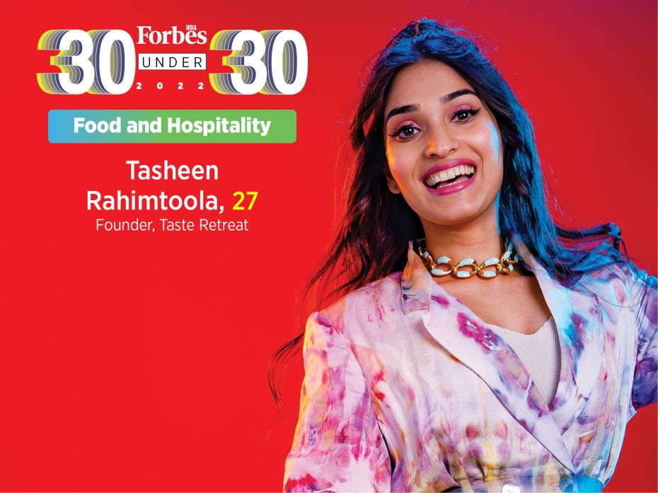 Tasheen Rahimtoola,  27, is taking her venture Taste Retreat which specialises in  experiential gour