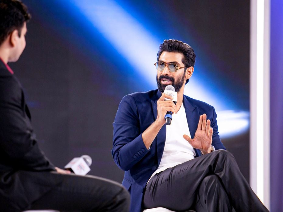 Superstar Rana Daggubati in conversation with Forbes India's Editor-Desk Kunal Purandare at FILA 202