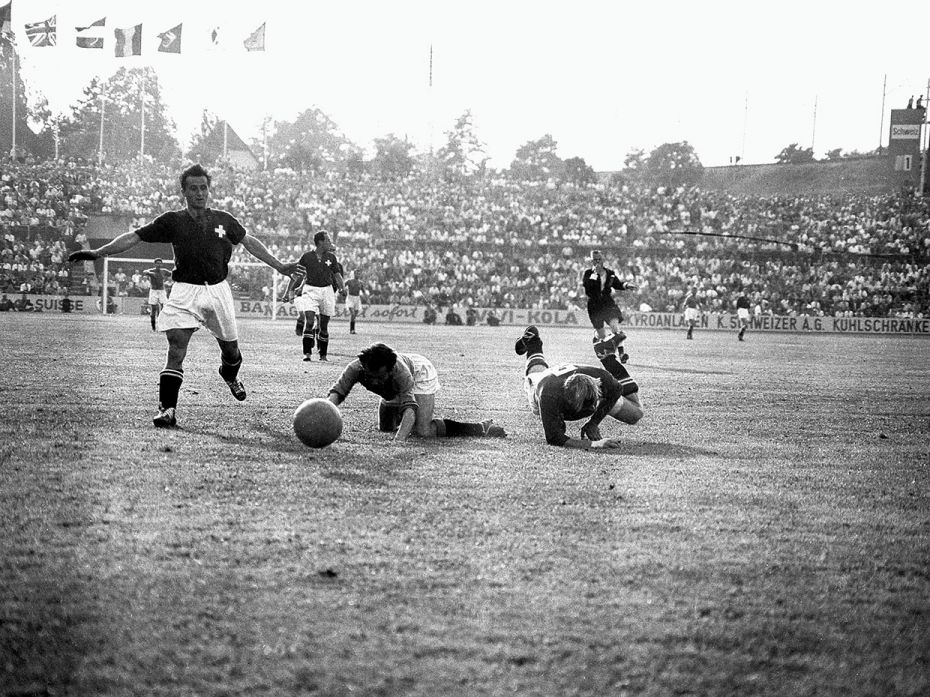 1954A gale of goals It was a 12-goal quarterfinal thriller in Lausanne, a record for total goals sco