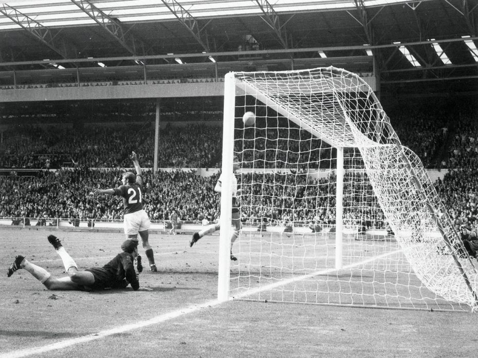 1966Crossed the line?It’s the extra time at the 1966 final and the hosts England and Germany a