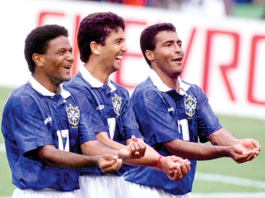 1994Rock the cradleTwo days before the quarter finals against Netherlands in the 1994 Cup, the Brazi