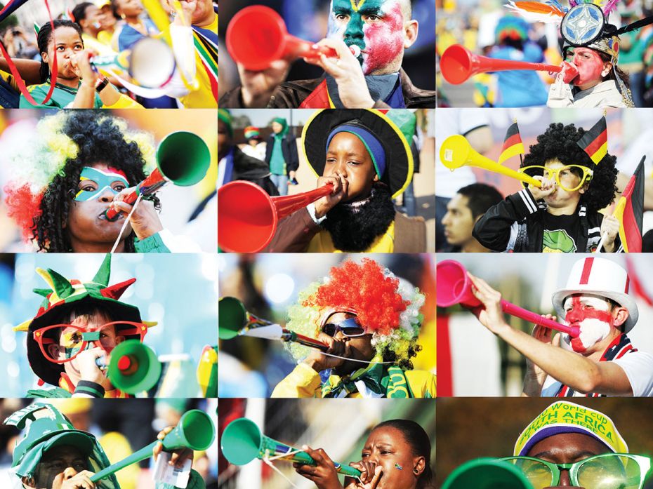 2010A high-pitched buzzThe horn instrument vuvuzela invaded the pitch like no teams did at the World