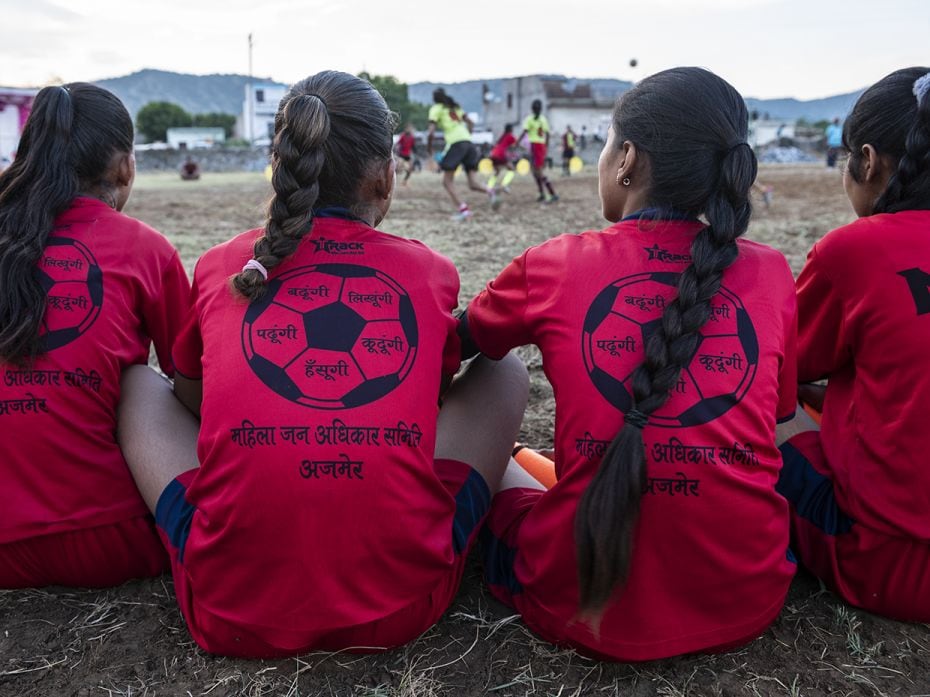 MJAS, a grassroots non-profit organisation, is currently training the girls—aged between 10 an