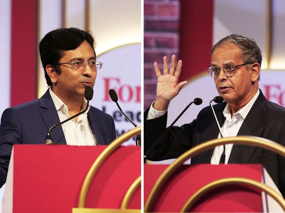 (From left) Rajeev Thakkar, CIO and director, PPFAS MF and Saugata  Bhattacharya, chief Economist, A