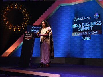 Vishakha Mulye at the India Business Summit