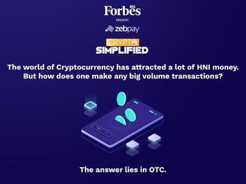 ZebPay's OTC-desk for high net worth investors